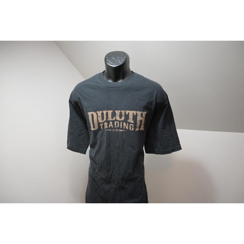 Duluth Trading Co. Tee Shirt Graphic Short Sleeve Black Mens Sz Large